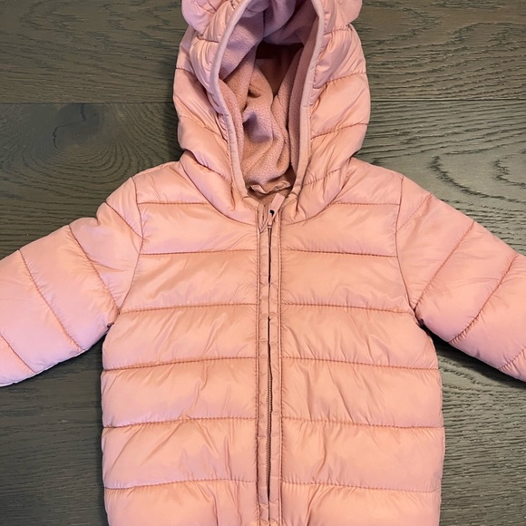Old navy pink lightweight Fall jacket 3-6M NWT - Picture 3 of 5